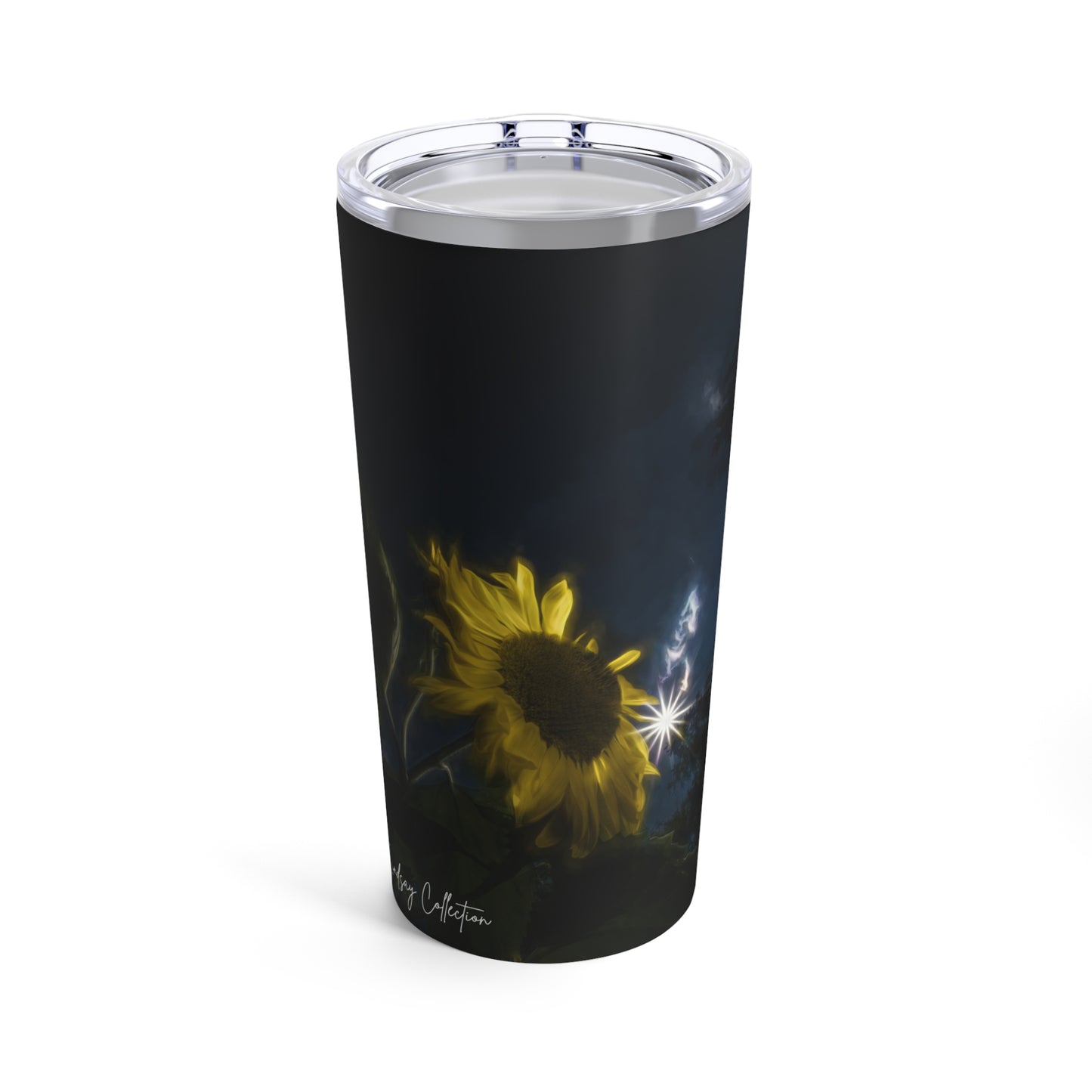 Midnight Sunflower Tumbler 20oz