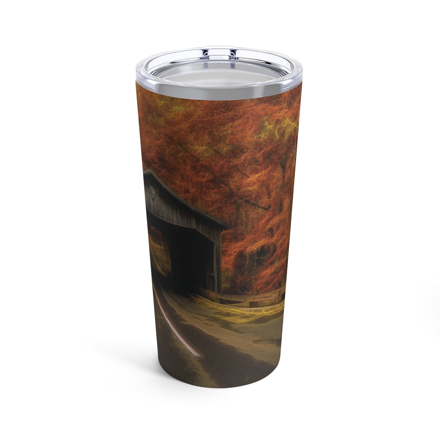 Sleeping Bear Covered Bridge Tumbler 20oz