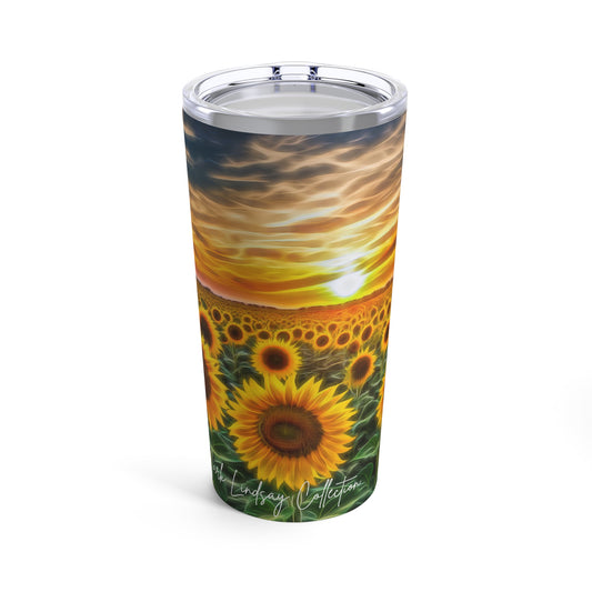 Sunflower Serenade Tumbler 20oz