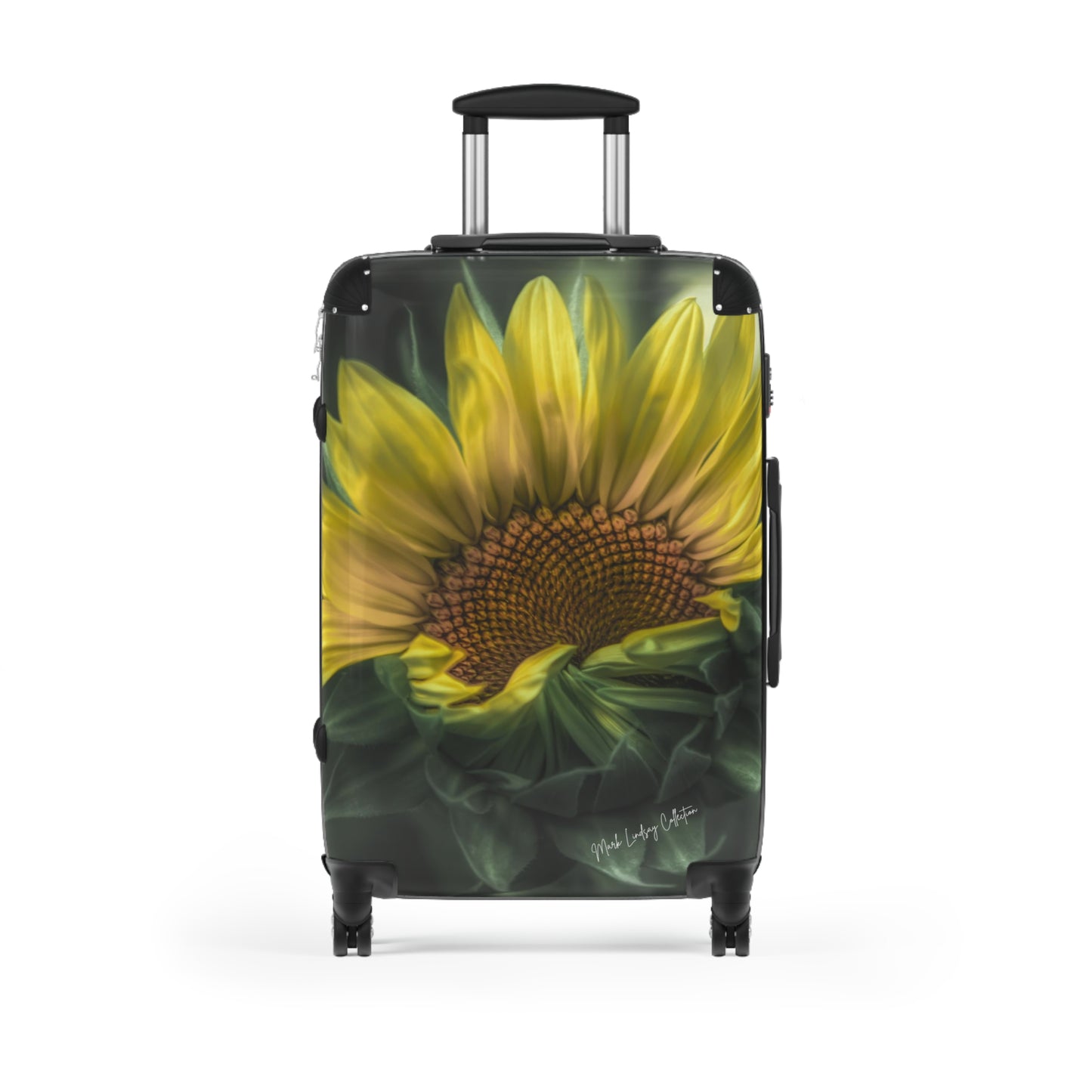 Bashful Brilliance Custom Art Luggage