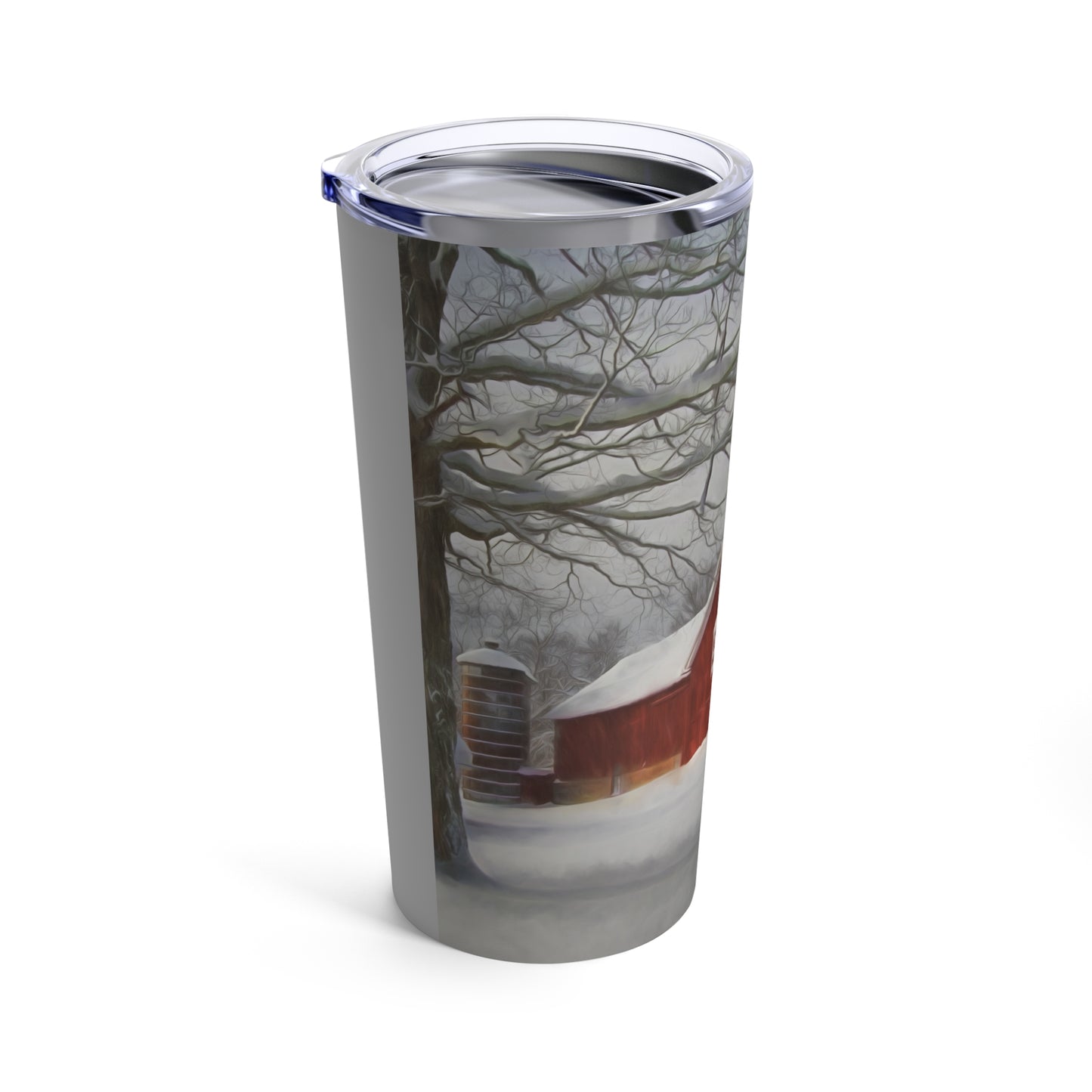 A Winter's Lullaby in Leelanau County Tumbler 20oz