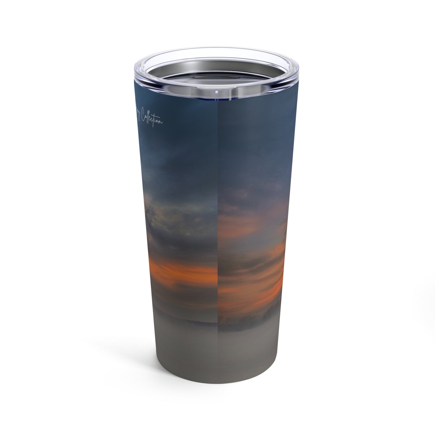 Winter Tree Sunset Tumbler 20oz