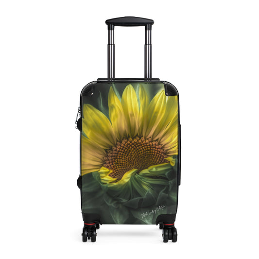 Bashful Brilliance Custom Art Luggage