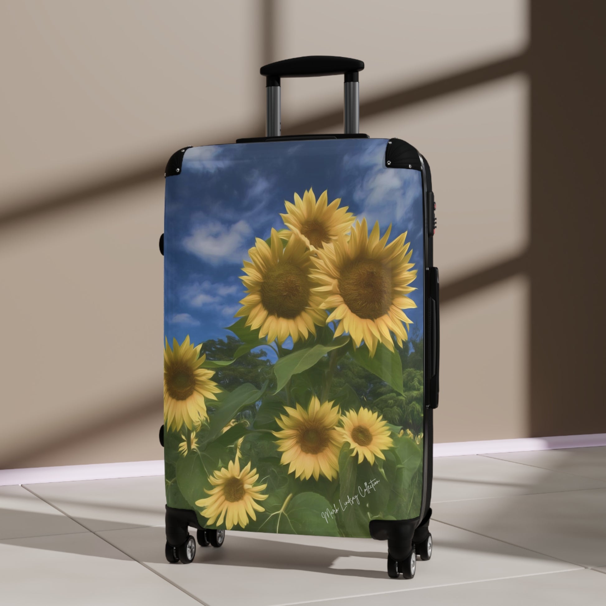 Suitcase art/personalized luggage - ART WILL TRAVEL