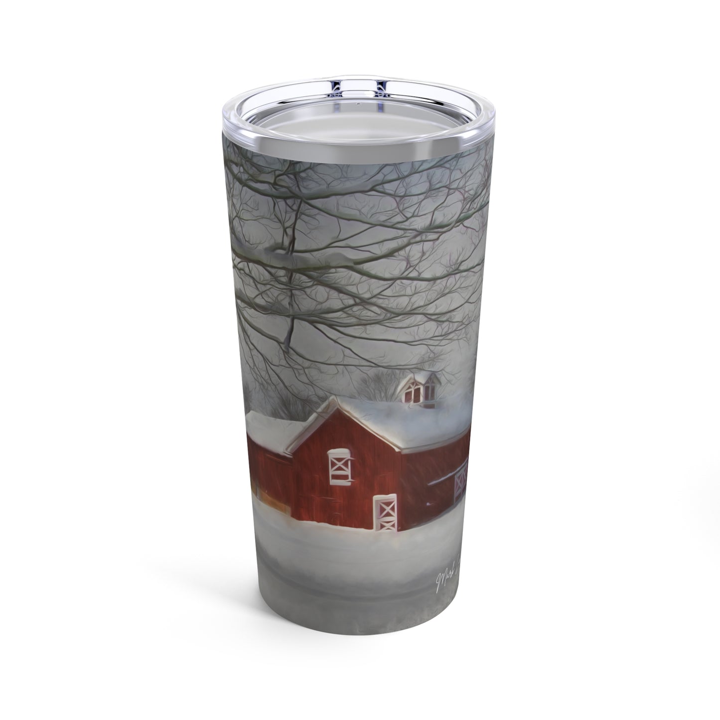 A Winter's Lullaby in Leelanau County Tumbler 20oz