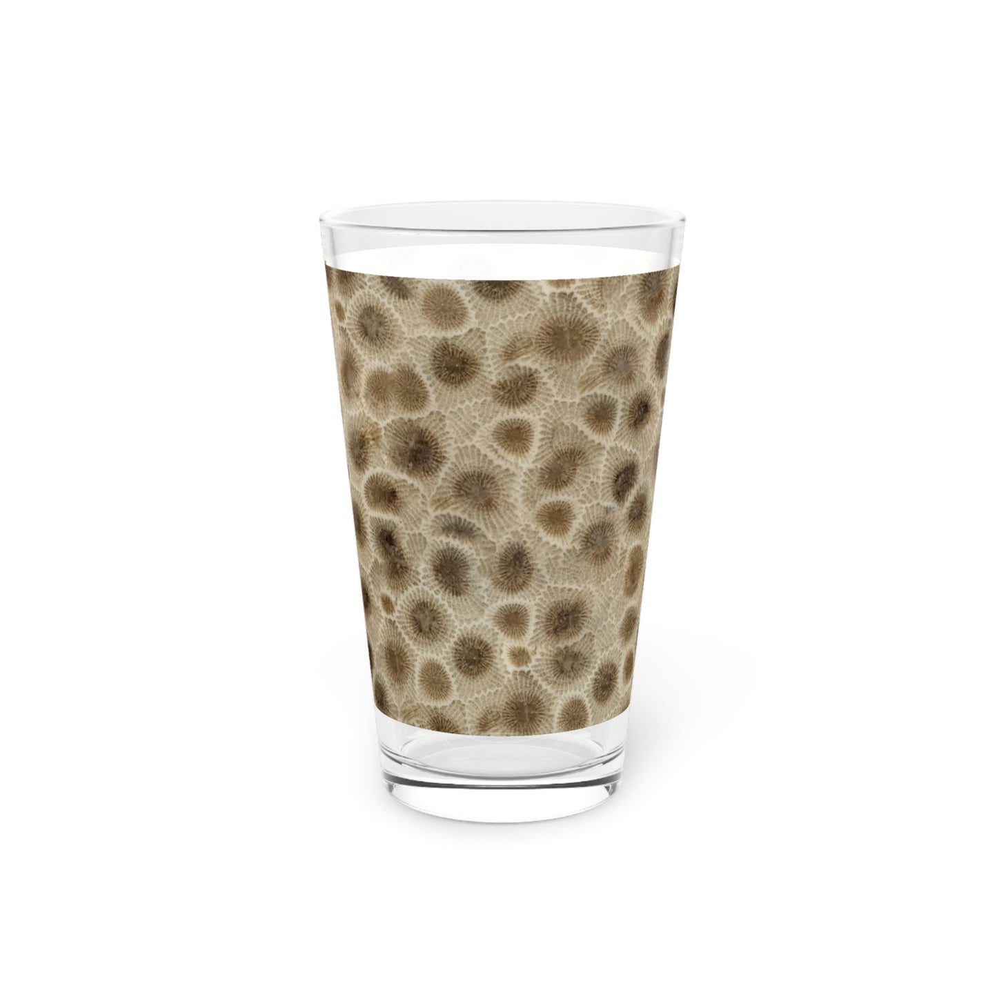 Petoskey Stone Pint Glass, 16oz