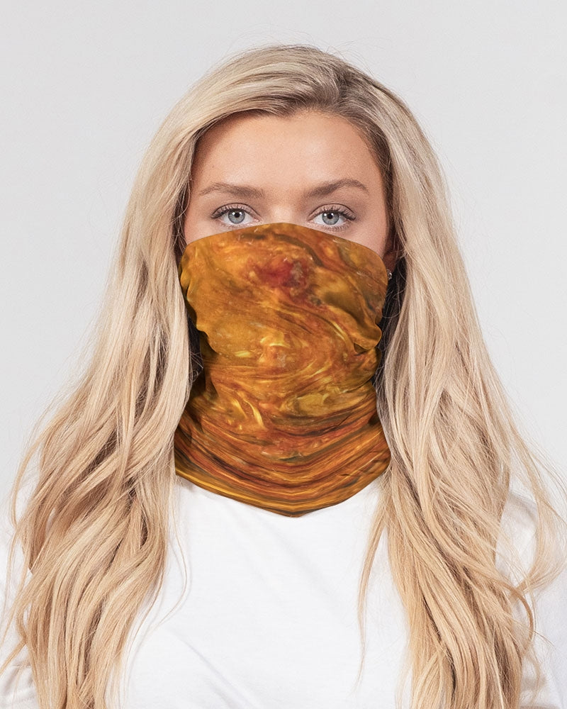 Goldish Pietersite  Neck Gaiter Set