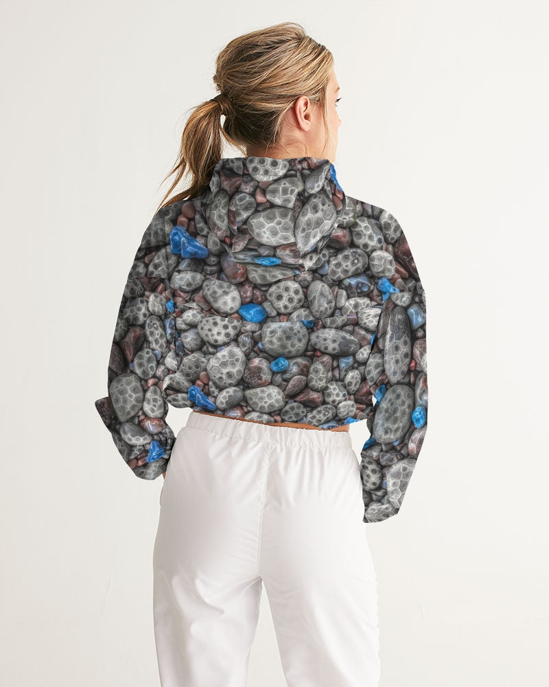 Petoskey Leland Agate Cropped Windbreaker