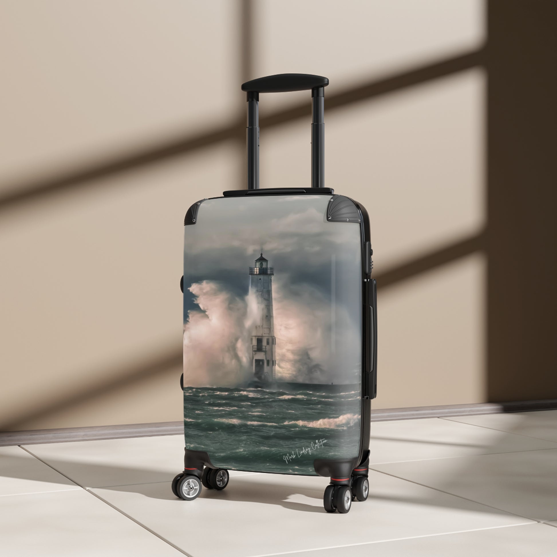 Suitcase art/personalized luggage - ART WILL TRAVEL