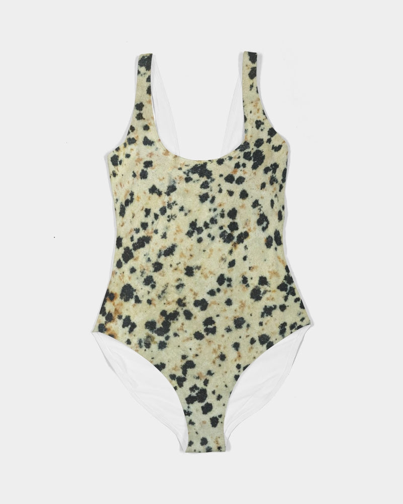 Dalmatian Jasper Women's All-Over Print One-Piece Swimsuit