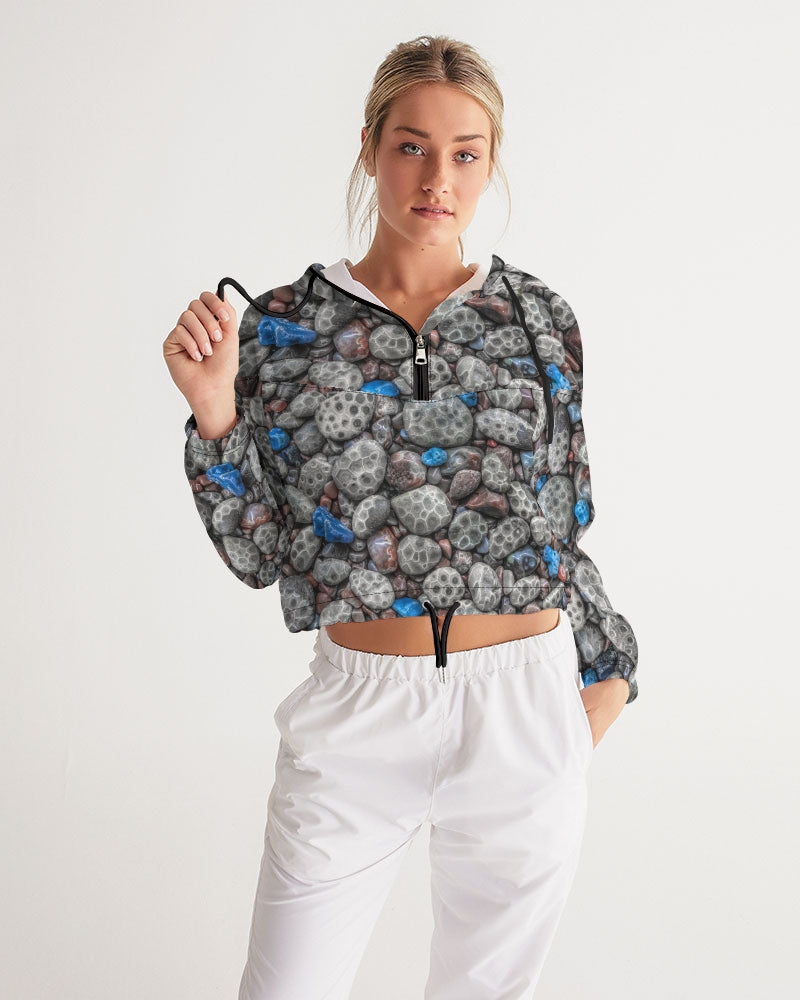 Petoskey Leland Agate Cropped Windbreaker