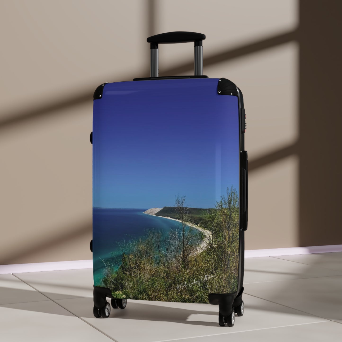 Copy of Dancing with Flowers Custom Art Luggage