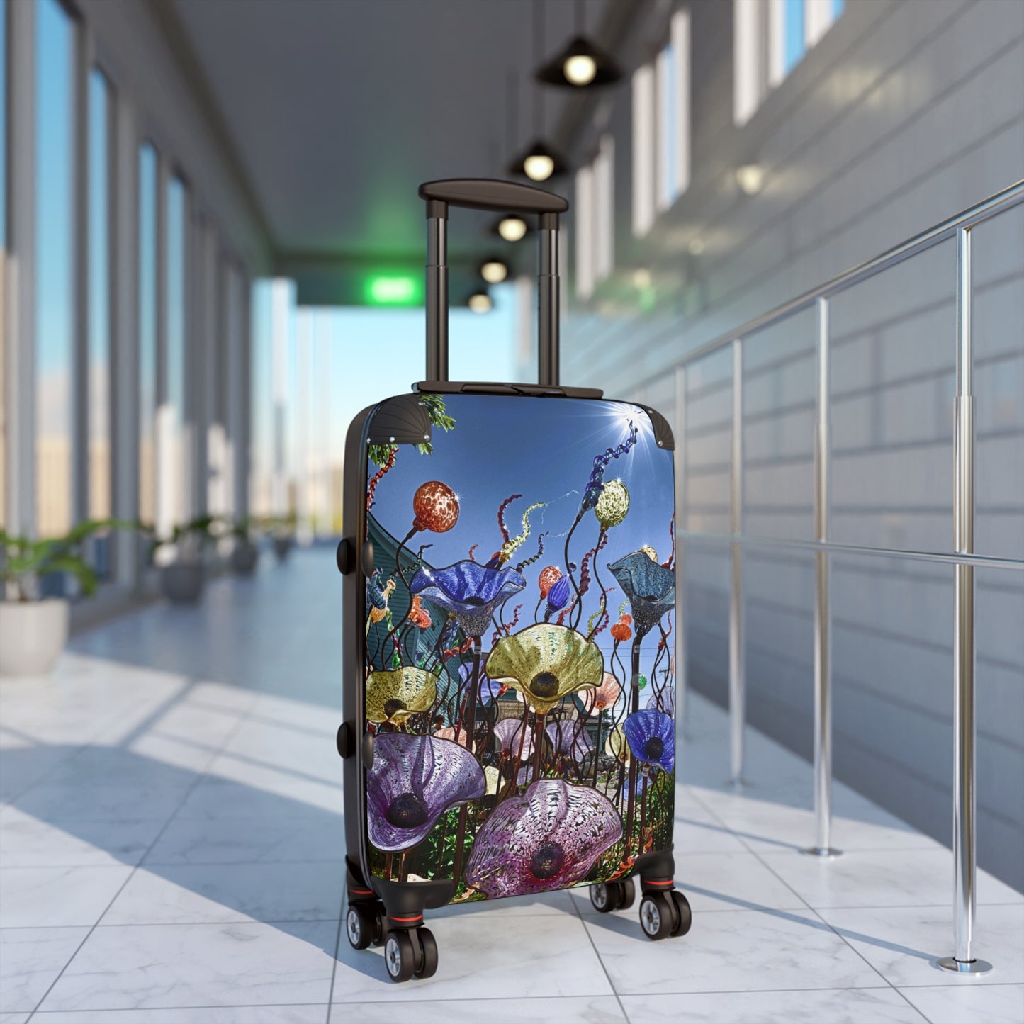 Magic Glass Custom Art Luggage