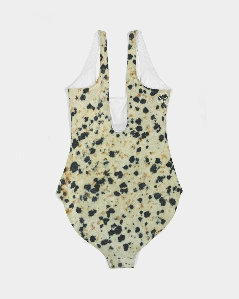 Dalmatian Jasper Women's All-Over Print One-Piece Swimsuit