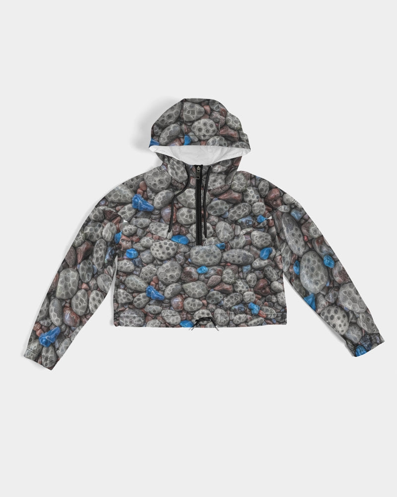 Petoskey Leland Agate Cropped Windbreaker