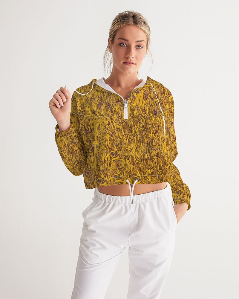 Coquina Jasper Mystic Cropped Windbreaker