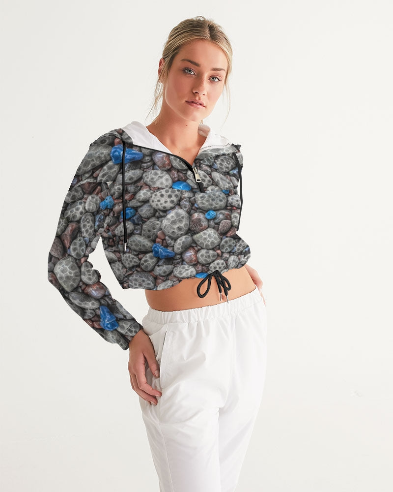 Petoskey Leland Agate Cropped Windbreaker