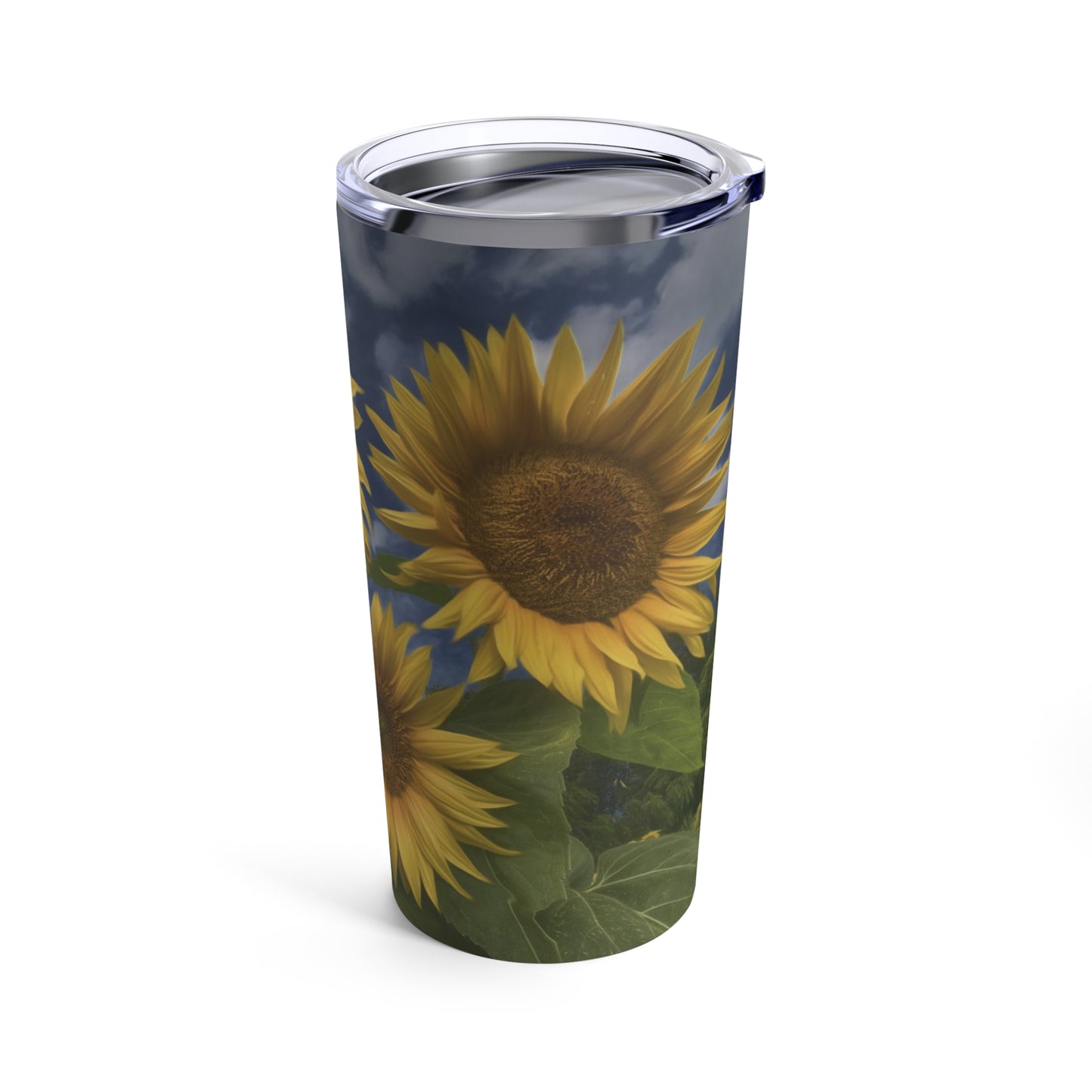 Three Sisters Sunflowers Tumbler 20oz