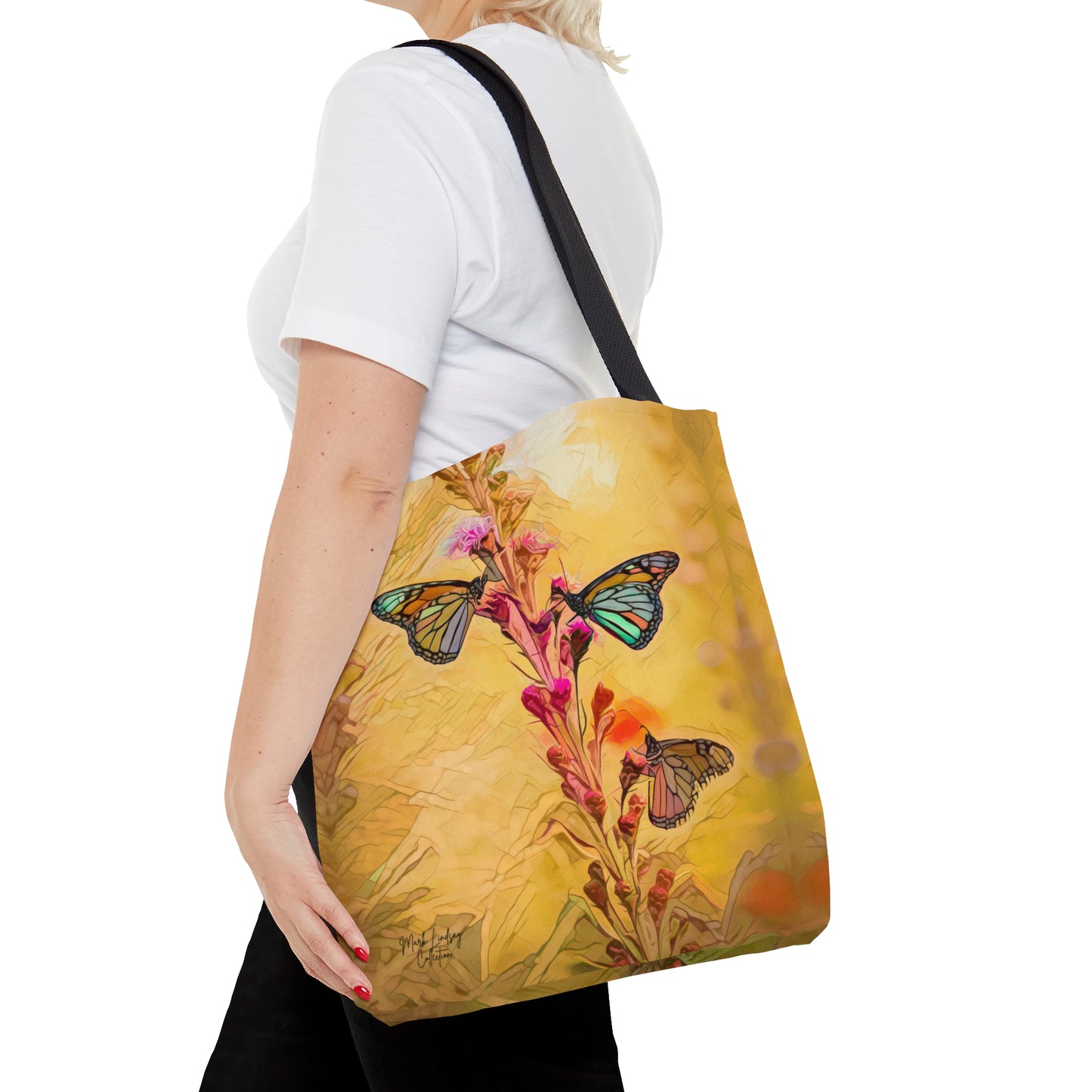 Butterfly Chroma Passion Art Tote