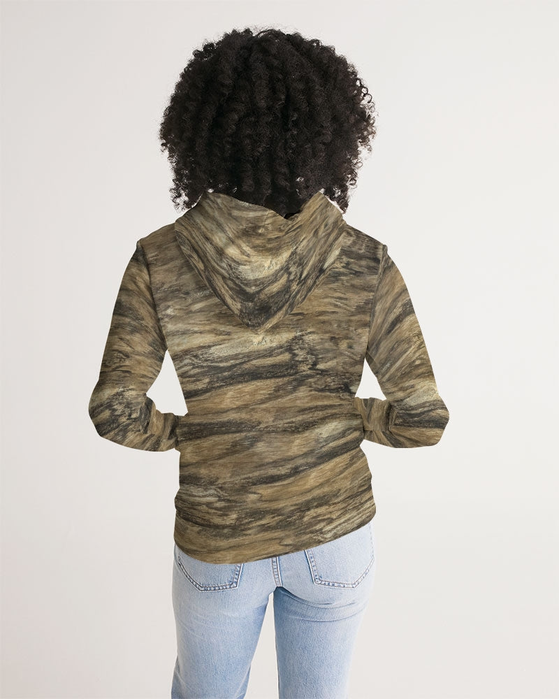 Petrified Wood Natural Flow Hoodie