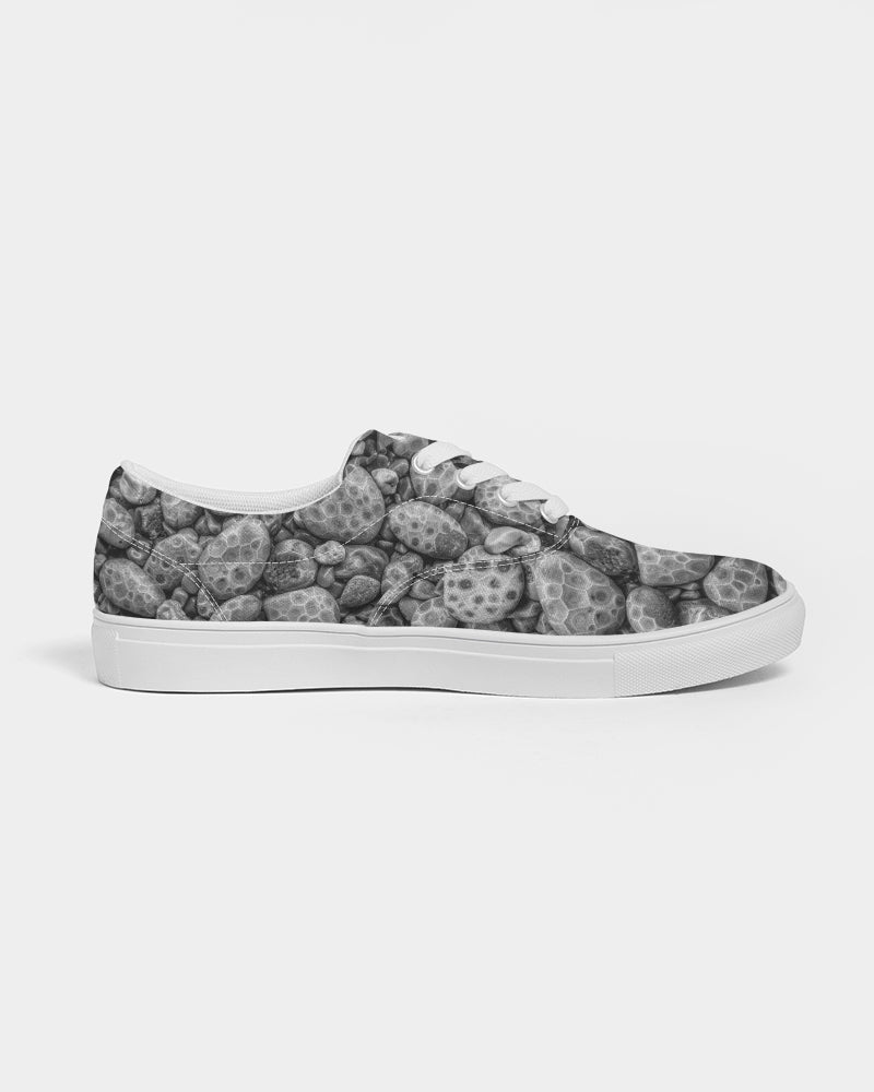 Petoskey Stones Women's Lace Up Canvas Shoe